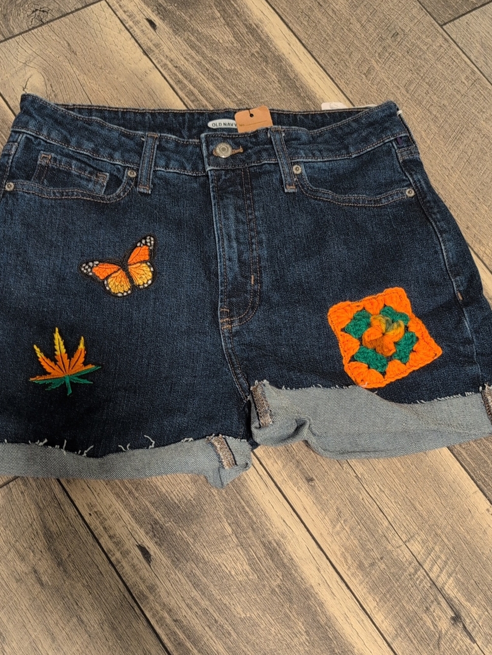 upcycled Cutoff Shorts